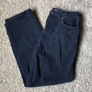 Eddie Bauer Relaxed Fit Black Jeans